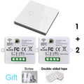 Mini WIFI Smart Light Switch Tuya Smart Life APP Wall Panels Touch Switch 433Mhz DIY Relay Module Timer Voice Google Home Alexa