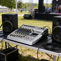 Professional 8/12/16-channel DJ audio mixer 7EQ 99DSP +48V stage meeting Bluetooth USB flash drive MP3 effect Sound mixer