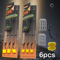 2 packs= Carp Fishing Rig with Corn Balanced Ready Tied | SAMAG