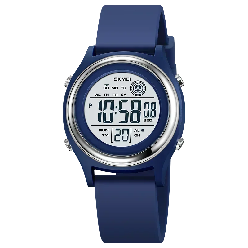 SKMEI 2094 Luxury Stopwatch Lady Waterproof Womens Digital Wristwatches Shockproof Countdown Watches for Women Montre Femme 1721