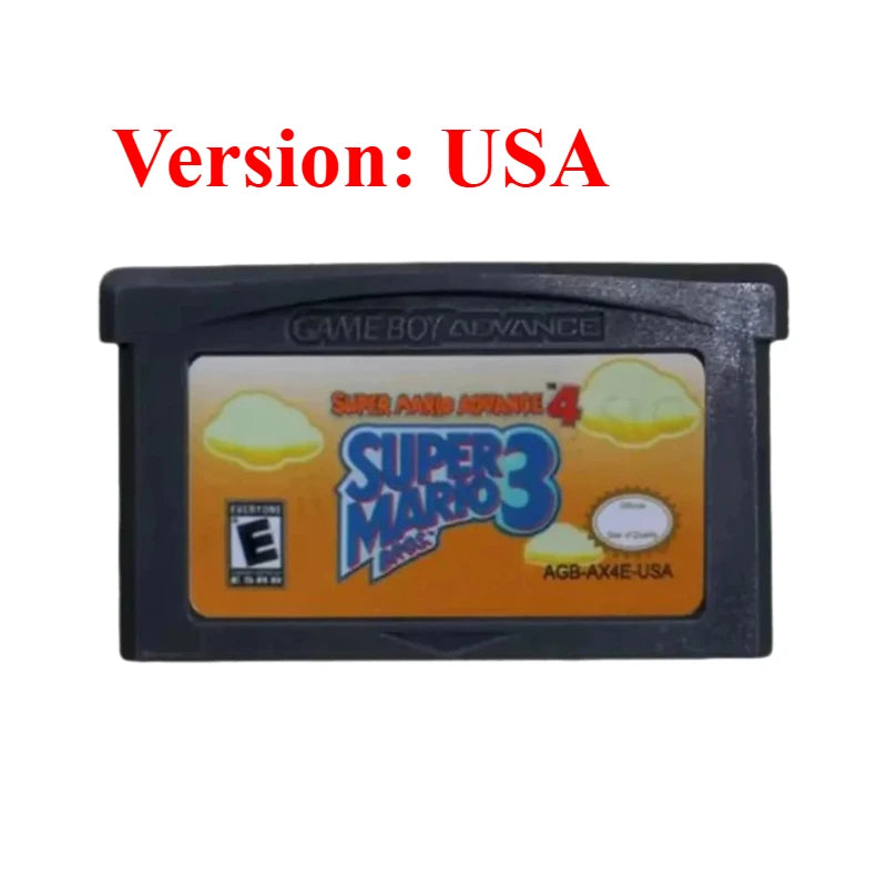 19 Styles GBA Game Cartridge Cards EUR & USA Version For Game Boy Advance GBA SP DS Lite Vintage Game Collection Gift