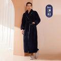 Fashionable double-sided thick plush nightgown women | SAMAG