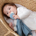 Baby Security Blanket Soft Cotton Muslin Comforter for Newborn Infant Sleeping Snuggle Toy Stuffed Animal Soothe Appease Towel