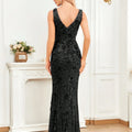 Elegant Slit Evening Dress Women Long Mermaid Formal | SAMAG