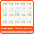 Transparent Name Sticker Custom Hebrew Waterproof Personalized Children Label for Schlool Stationery - Visuel 12 | SAMAG