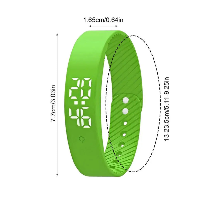 Alarms Daily Organizer Vibrating Wrist Alarm Clock Timer Clock Vibrating Wristband 3 Timer For Kids Adults Men Women Teens