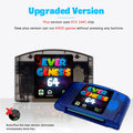 SC64 5000 in 1 N64 Game Cartridge Open Source Flash Card 16GB/32GB Free TF Card For Nintendo 64 Support N64DD/SNES/GBC Games