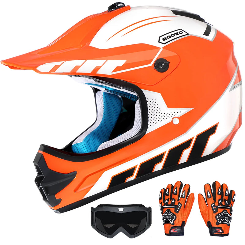 Child Motocross Helmet Meets DOT Safety Standard - View 10 | SAMAG