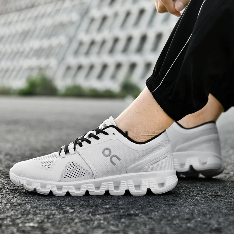 Men's Breathable Casual Sneakers Air Mesh Running Shoes Lightweight Summer Outdoor Sports Zapatillas for Male Large Size 39-46