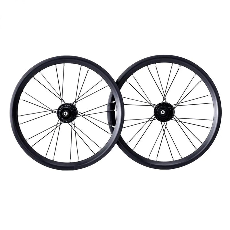 Litepro 16Inch  Folding Bicycle Wheelset Disc V Brake 74x130 100x135MM 20MM 11S 4Sealed Bearing Wheels Alloy Rims