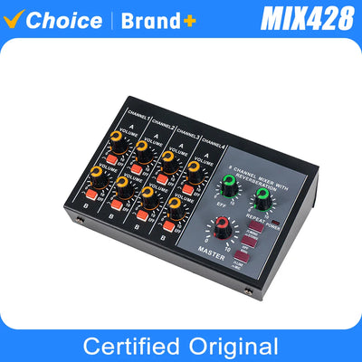 8 Channel Mixer - Mini 8 Compact Audio for Music | SAMAG
