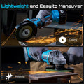 Seesii 3 - In - 1 Tool Combo Kit Rotary Hammer Drill Impact Wrench Angle Grinder Electric Brushless Cordless - View 6 | SAMAG
