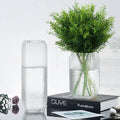 12Pcs Artificial Flowers Plastic Grass Wedding Home Outdoor Garden Vase Decora Diy Photography Props Indoor Bonsai Fake Plants