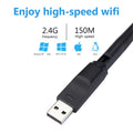 150Mbps MT7601 Wireless Network Card Mini USB WiFi Adapter LAN Wi - Fi Receiver Dongle Antenna 802.11 - Visuel 3 | SAMAG