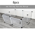 Playpen DIY Small Pet Freely Combined Foldable Dog Cage Yard Fence for Dog Cat Kitten Rabbit Guinea Pig Bunny Hedgehogs