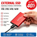 New Arrival Portable SSD USB3.2 Type-C High-speed Solid State Drive External Storage Hard Disk  ﻿