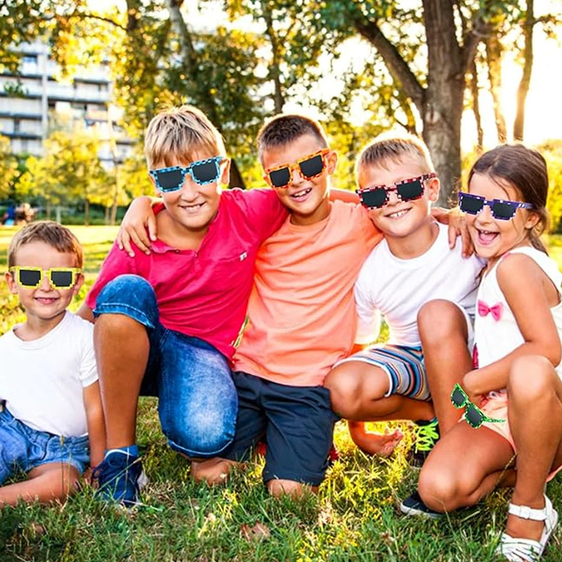 1- Pixel Sunglasses Retro Glasses Adult Boys and Girls | SAMAG