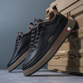 Men's Casual Shoes, Low-Top Lace-Up Sneakers, Trendy and Fashionable Versatile Sneakers