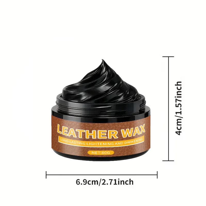 Premium Shoe Polish for Black Leather – Conditions & Shines, Protects Shoes, Bags & Jackets, Non-Greasy Finish, Long-Lasting Shi