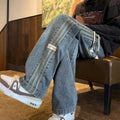Three bar American retro jeans men's spring and autumn | SAMAG