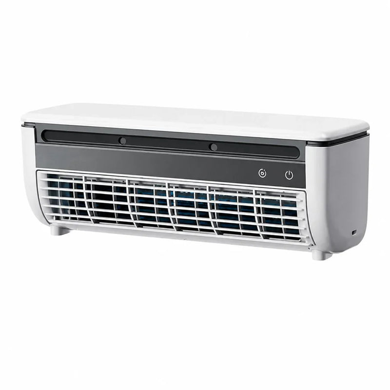 2 in 1 Air Conditioner Fan Air Cooler Tabletop wall-mounted Dual-use Powerful Cooling Portable Cooling Mini Fan for Home Office