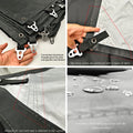 4x6 Large Tarps Heavy Duty Waterproof 4x5 Awning Sunshade | SAMAG
