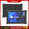 Windows 11 OS 10.1 Inch Rugged Tablets 16GB 256GB+1TB Fingerprint Reader GPS 4G LTE Industrial Waterproof Tablet
