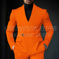 Chic Shawl Lapel Green Suits for Men High Quality Slim Fit Wedding Costume Homme Customized 2 Piece Jacket Pants Outfits Terno