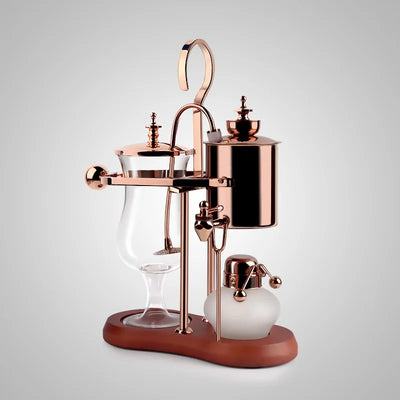 Luxury Rose Gold Balancing roayl syphon coffee | SAMAG