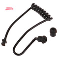 Y-2Pcs For Radio Earpiece Headset Walkie Talkie Earphone Coil Spring Air Tube Coil Acoustic Air Tube Earplug Replacement