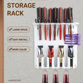 New Type Professional Wall Mount Barber Electric Clipper Holder Salon Beauty Organizer Hairdressing Styling Tools Storage Rack