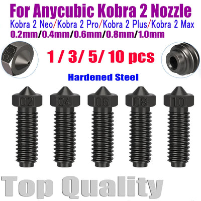 For Anycubic Kobra 2 Nozzle Hardened Steel For 2 | SAMAG