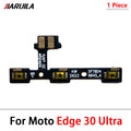 New For Motorola Moto Edge 20 30 40 50 Pro Lite Ultra Neo Fusion Plus Volume Button Power Switch On Off Button Flex Cable