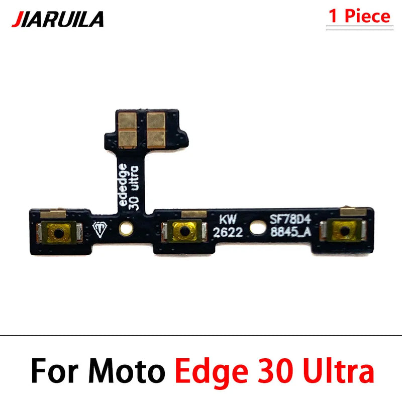 New For Motorola Moto Edge 20 30 40 50 Pro Lite Ultra Neo Fusion Plus Volume Button Power Switch On Off Button Flex Cable