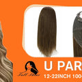 Full Shine Clip in Hair Extensions Human Hair Clip Balayage 7pcs 120g Double Weft Hair Extensions Human Hair For Woman
