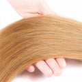 #27 Straight Human Hair Bundles 1/3/4 Pcs Bundles 10-32 Inch 95g/Bundle Brazilian Honey Blonde Hair Extensions Weave Gold Hair