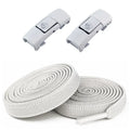 Elastic Laces Sports Colorful Press Lock Shoelaces Without Ties Flats No Tie Shoe Laces Kid Adult Shoelace Shoes Accessories New