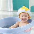 Kids Bath Cap, Waterproof Shampoo Hat, Adjustable Elastic, Newborn Rinse Cap, Soft Stretch, Baby Ear Protection Essential