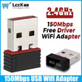 USB WiFi Adapter 2.4GHz 150Mbps Wireless Network Mini Driver - free High Speed Receiver for Desktop Computer | SAMAG