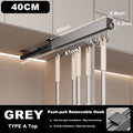 Multi - Purpose Sliding Hook Rail Top Mount Side Self Adhesive Drilling Dual Use Aluminum Stainless Steel - View 11 | SAMAG