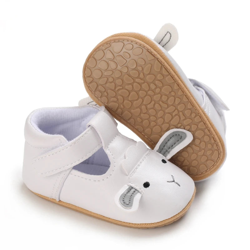 NEW Baby Baptist Shoes Girl Boy Shoes Lace Rubber Sole Anti-slip Toddler First Walkers Infant Crib Shoes Newborn Girl Moccasins