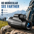 Maifeng HD Monocular Telescope 10x42 12x42 Compact Binoculars for Bird Watching Hiking Camping Outdoor Activities BAK4