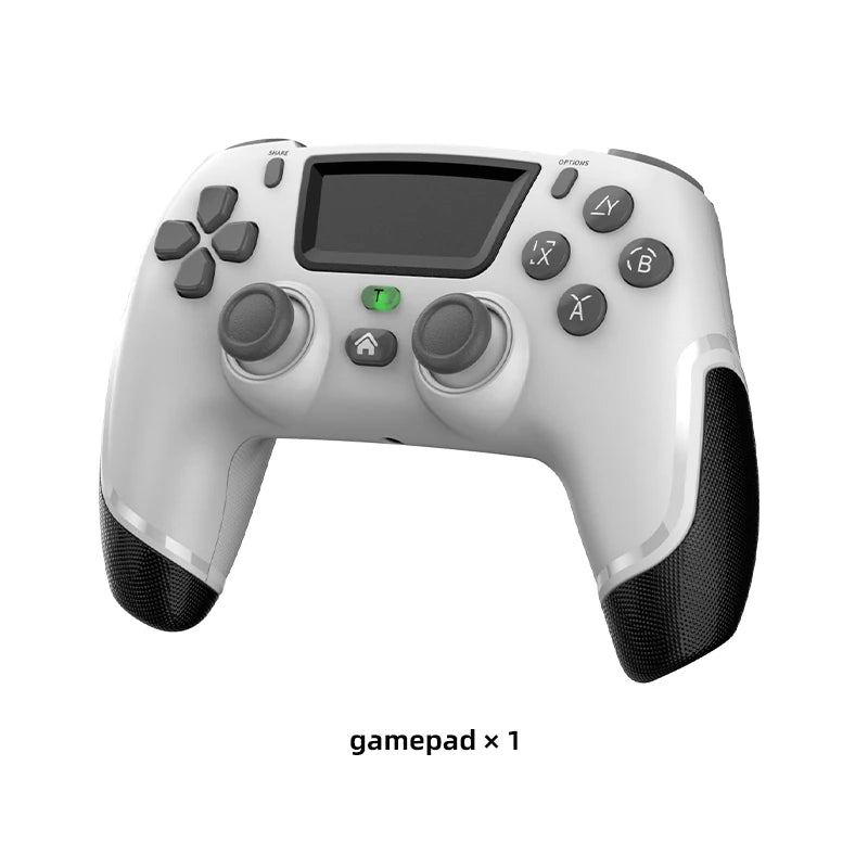 BT Gaming Gamepad with Six Axis Gyroscope For PS4 PS3 Wired Controller For Switch Oled Android Mobile Dual Vibration Joystick