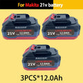 for Makita6.0Am 9.0Am 12.0Am 18V 12.0Ah Rechargeable Battery for Makita Cordless Drill & Power Tools