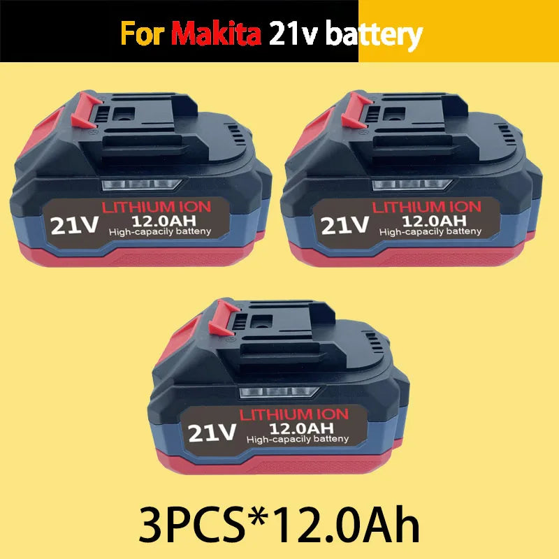for Makita6.0Am 9.0Am 12.0Am 18V 12.0Ah Rechargeable Battery for Makita Cordless Drill & Power Tools