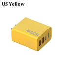 4 Ports 120W Charger Quick Charge 3.0 USB C PD Type C USB Phone Chargers Fast Charging Adapter For iPhone Samsung Xiaomi Huawei