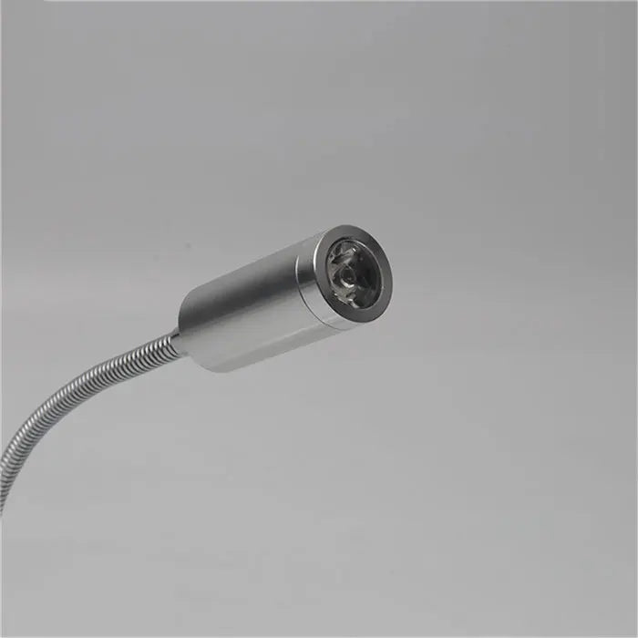 L40cm Long gooseneck 3W Led Wall Light Bedside Led Wall Lighting Black Switch hose AC90-260V 110V 220V reading Lights book lamp
