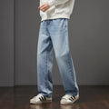 Men's Vintage-Washed Straight-Leg Jeans Fall/Winter | SAMAG