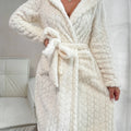 Women's robe pajamas plush autumn winter bear Medal cap | SAMAG