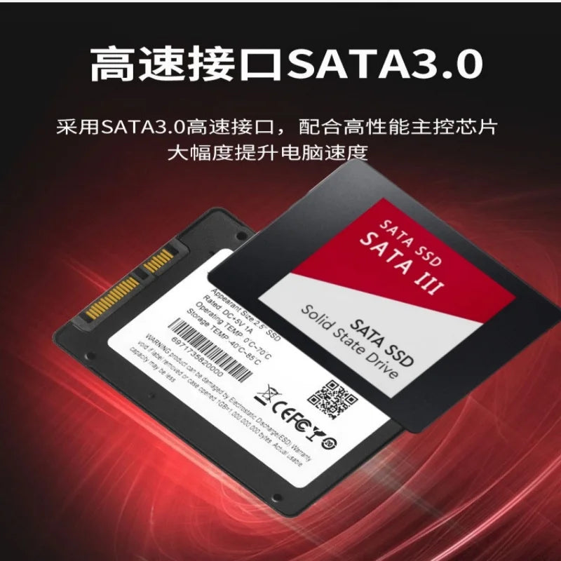 Original New 2.5 Inch SATA3 SSD Internal Solid State Drive for Laptop Desktop - 120GB 240GB 500GB Hard Disk Option